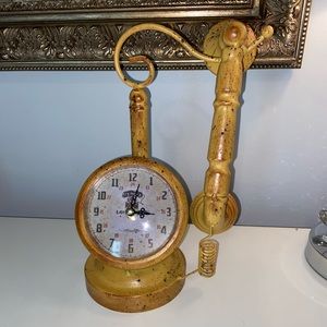 Vintage Telephone Clock